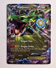 Pokemon TCG Rayquaza EX XY73 XY Holo Promo 180 HP English 2015 picture
