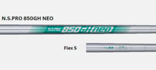 NEW Nippon N.S.PRO 850GH NEO, .355 Taper, S Flex, 39.0