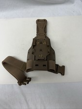 Safariland 6004UFA Belt Mount Single Strap Leg Shroud w/ QLS Coyote Brown picture