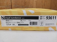 Neenah Paper 93611 royal sundance Paper, 8.5 x 11, White, 500 Sheets picture
