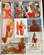PAMELA ANDERSON BAYWATCH COLLAGE SIGNED POSTER 17 X 22 UNFRAMED picture