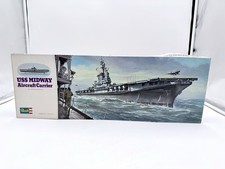 Revell USS Midway Aircraft Carrier H-441 Model Kit Vtg 1974 “ WRONG DECALS”? picture