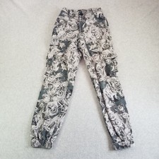 BlackMilk Pants Womens Eight Gray Pokemon Eevee Eeveelutions Cargo Joggers AOP picture