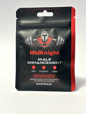 MiDKnight 850 MG Male Enhancement Supplements Natural formula 10 pills picture