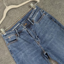 Talbots Flawless High-Waist Barely Boot Jeans Blue Medium Wash 2P Petite picture