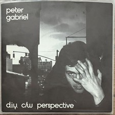 Peter Gabriel D.I.Y. B/W Perspective 1978 Vinyl Single VG+/VG+ Ireland Import picture