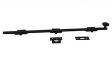 QCAA Solid Brass Dutch Door Bolt 42” – Matte Black, 1 Pack picture