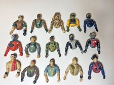 Vintage 1980s HASBRO G.I. Joe ARAH Broken Torso Swivel-Arm for Parts Lot of 14 picture