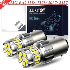 AUXITO 1157 BAY15D 7528 6500k Car LED Reverse Back Up Light Bulbs Bright 2/4/6x picture