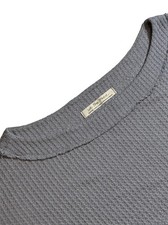 Free People We The Free North Short Thermal Tunic in Storm Grey SZ M picture