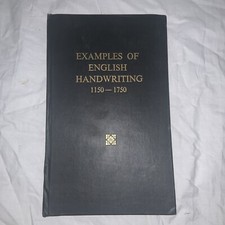 Examples of English  Handwriting 1150-1750 Hilda Grieve Publisher's Press picture