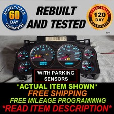2007-2008 Z71 Tahoe Suburban Yukon Avalanche Gauge Cluster picture