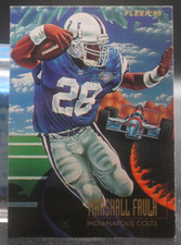 1995 Fleer #5 - Pro Visions Insert - Marshall Faulk picture