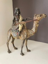 Rare antique cold painted Vienna bronze contributed to Franz Bergmann picture