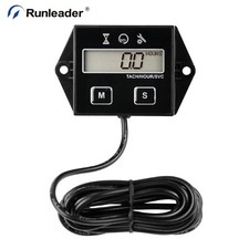 Digital Hour Meter Tachometer Maintenance Reminder User Shutdown For Lawn Mower picture