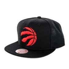 Mitchell & Ness Black NBA Toronto Raptors Team Ground 2.0 Snapback - OSFA picture