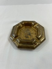 1982 VSOE Venice Simplon Orient Express Solid Brass Ashtray France 5lbs picture