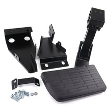 75328-01A Rear Bed Step Retractable Bumper Step for Ford F150 2021-2023 Folding picture