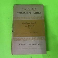 Matthew, Mark, and Luke: James and Jude (Calvin's New Testament Commentaries... picture