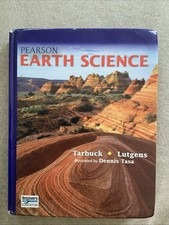 Pearson Earth Science Student Textbook Hardcover Book picture
