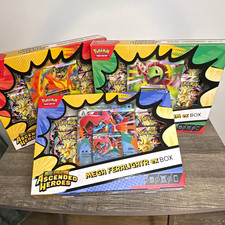 Pokémon TCG Mega Evolution Ascended Heroes Mega Feraligatr, Meganium, and Emboar picture