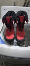 UGG Adirondack Boot III EUC Red Black Waterproof Boots Men's Size 8 RARE picture