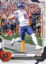 Caleb Williams 2026 NFL Topps NOW Card 11 Presale picture