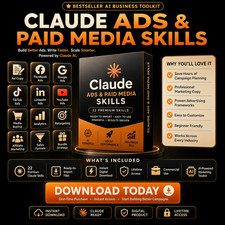 Claude Ads & Paid Media Skills Bundle | AI Marketing Prompt Pack for Fb etc picture