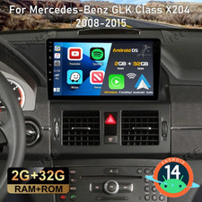 For 2008-2015 Mercedes-Benz GLK350 X204 Android 14 CarPlay Stereo Radio GPS Navi picture