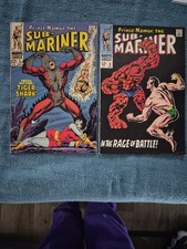 Sub Mariner Issues #5 #8 In Cgc F/VF+ GREAT SHAPE.  picture