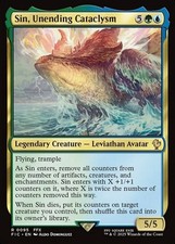x1 Sin, Unending Cataclysm R MTG Commander: Final Fantasy M/NM, English picture