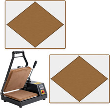 2 Pcs 16x20 Inch Teflon Heat Press Platen Wrap, Non-Stick Protective Sheet picture