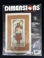 Vintage Dimensions How Does Your Garden Grow Cross Stitch Kit  picture
