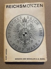 DIE DEUTSCHEN REICHSMÜNZEN SEIT 1871 - KURT JAEGER — 1965 HC — Numismatic Book picture