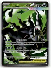 Mega Darkrai ex 101/084 Ultra Rare Pitch Black Pokemon EN Holofoil NM picture