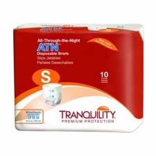 Tranquility ATN Adult Brief, Small 24-32in Heavy Absorb, 10/Pack, 2 Packs picture