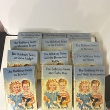 The Bobbsey Twins Lot - Laura Lee Hope Hardcover Books - 1924 edition picture