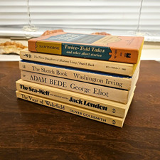 Signet Classic NAL Lot of 6 Vintage 1964 Illustrated Paperback Classics picture
