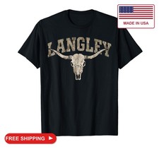 Retro Classic Langley Vintage T-Shirt Tee for Men Women Gift picture