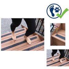 GripStrips Anti-Slip Treads - 8 Pack, Black - Barefoot & Pet Friendly Outdoor picture
