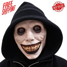 Halloween Demon Face Mask Scary Horror Cosplay Costume Party Prop picture