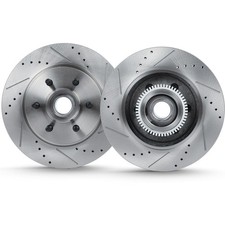 2PCS Front Rotors 54107 Ford F-150/Lobo 2004-2008 Lincoln Mark LT 2006-2008 picture