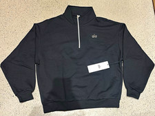 Alo Yoga Men’s Black Quarterzip Small Sweatshirt picture