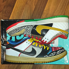 Nike SB Dunk Low What the Pauls Multicolor Low Top Lace-Up Sneakers C22239-600 picture