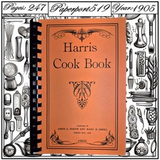 1905  The Harris Cook Book  247 Pages picture