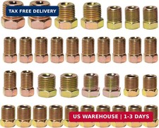 35 PCS Brake Line Fitting Kit, Thread Nuts Assortment Kit for 3/16