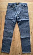 Lee 101 Z Japanese Selvedge Straight Jeans Men 30x32 (Measures 32x32) Sanforized picture