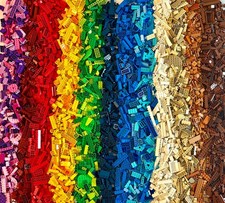 Lego Lot by Color 1/2 LB Pound 200 Pieces Color Sorted Bulk - BUY MORE & SAVE picture