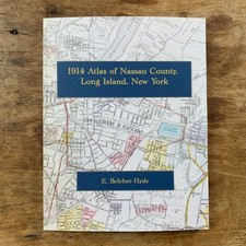 1914 Atlas of Nassau County, Long Island, New York / Maps Color Facsimile picture
