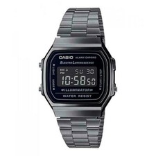 Casio Vintage Series A168WGG-1B Digital Metal Blackout Watch picture